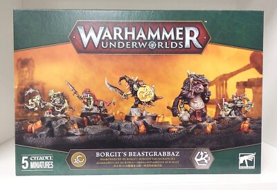Warhammer Underworlds Gloomspite Gitz Borgit's Beastgrabbaz Single Models