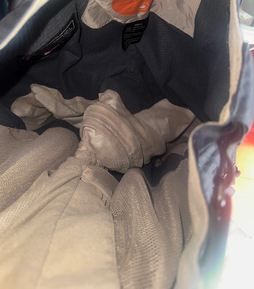 Pantalones de snowboard Sessions Batallion 101419 negros Gridlock Recco para hombre talla mediana Foto 2 de 4