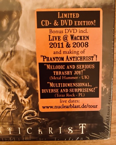 Kreator “Phantom Antichrist” Ltd Box Set CD/DVD • NEW & SEALED • Slayer Sodom - Bild 3 von 3