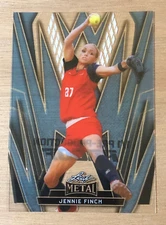 2024 Women of Sport JENNIE FINCH Clear Blue #1/1 US Olympic Softball 🥎 WILDCATS
