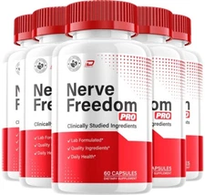 (5 Pack) Nerve Freedom Pro Capsules – NerveFreedom Pro Pills Advanced Supplement