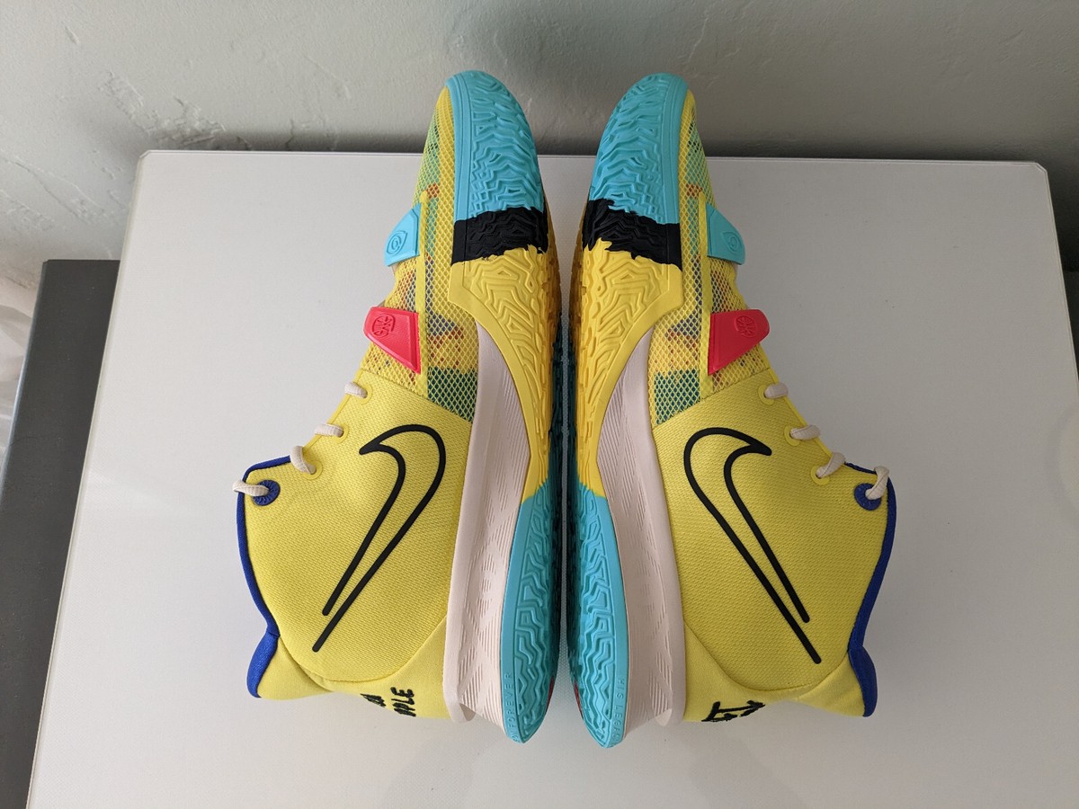 Nike Kyrie 7 1 World 1 People Yellow Black 2021 CQ9326 700