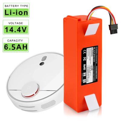 6500mAh Akku für Xiaomi Mijia Roborock S50 S51 T60 T61 T65 Millet Sweeper Vacuum