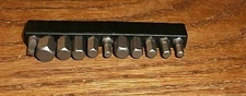 E11 CRAFTSMAN UNBRANDED 11 PC TIP SET MM HEX, SAE HEX, SQUARE  HEX DRIVE 