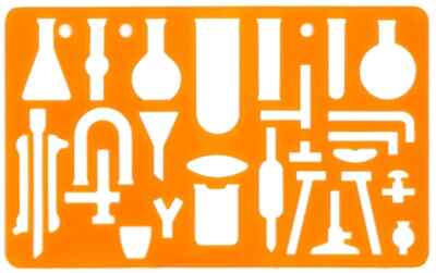 Standardgraph Chemie-schablone Zeichenschablone