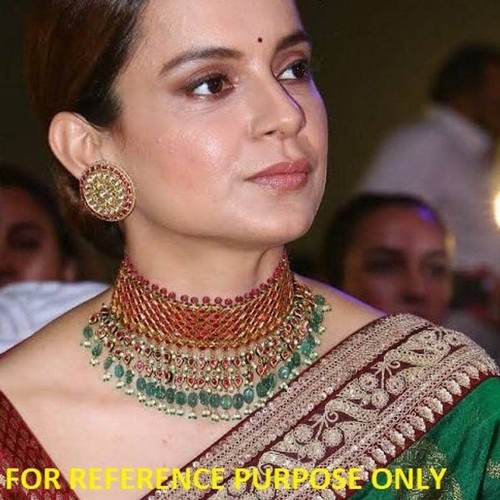 Beautiful Kundan Necklace Set Earring 