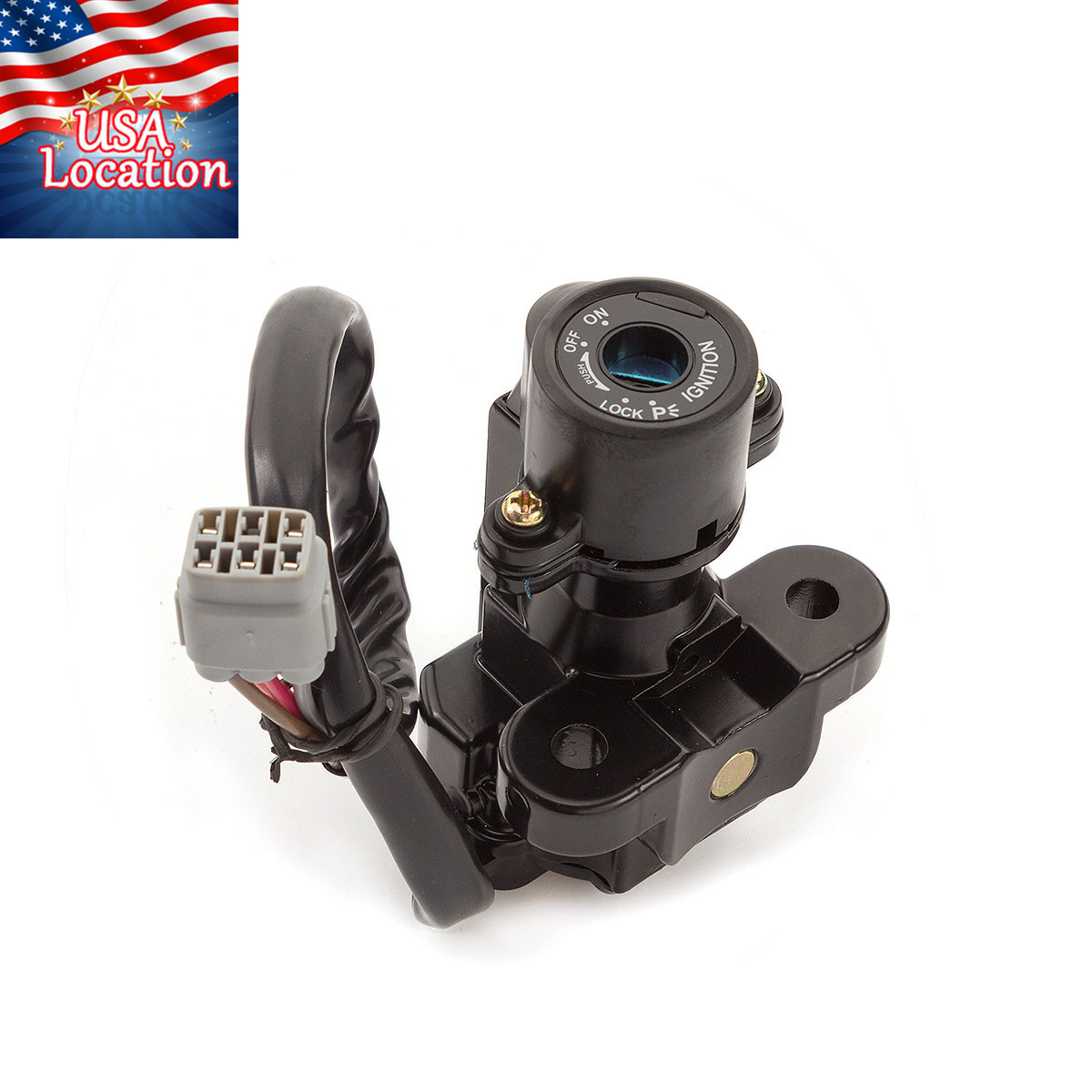 For GSXR 600 750 1000 09-16 Motorcycle 5 Wire Ignition Switch Lock