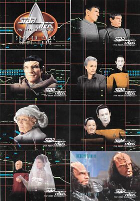 Star Trek Next Generation Season 5 Trading Cards Skybox 1996 YOU PICK CARD BOGO