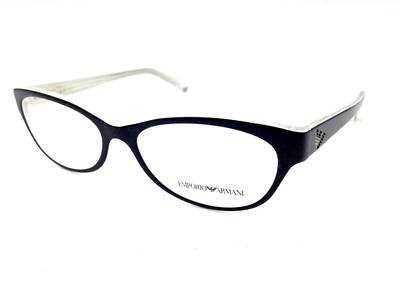 $350 Emporio Armani Womens Black Eyeglasses Frames Glasses 3008