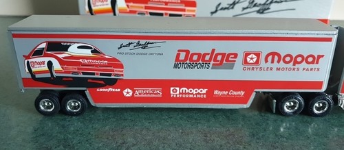 1992 ERTL PRO STOCK DODGE DAYTONA RACING TRANSPORTER SCALE 1:64 LTD EDIT 7514. - Picture 13 of 23