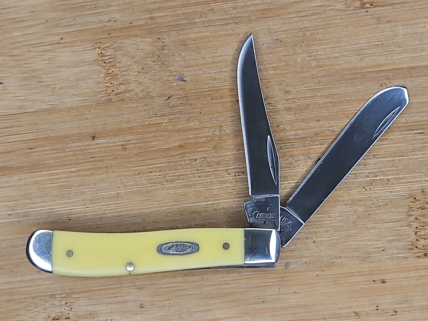 Case XX 3207 CV Mini Trapper 2 Blade Pocket Knife Chrome Vanadium 2007