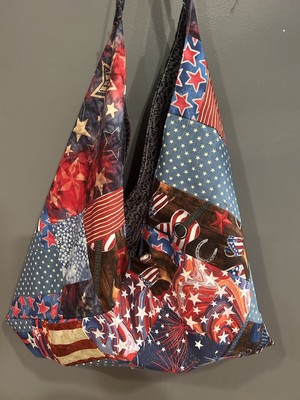 Americana Origami Weekender Travel Tote Shoulder Bag Custom Boho Bento Xl