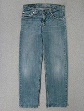 UE05457 2015  LEVI'S  SIGNATURE STRAIGHT JEANS YOUTH sz12R msr 26"x25" 