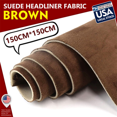 59''x59'' Headliner Fabric Foam Durable Backed Suede Car Roof Liner Upholstery