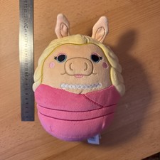 Miss Piggy Squismallows Disney 7” Plush Muppets
