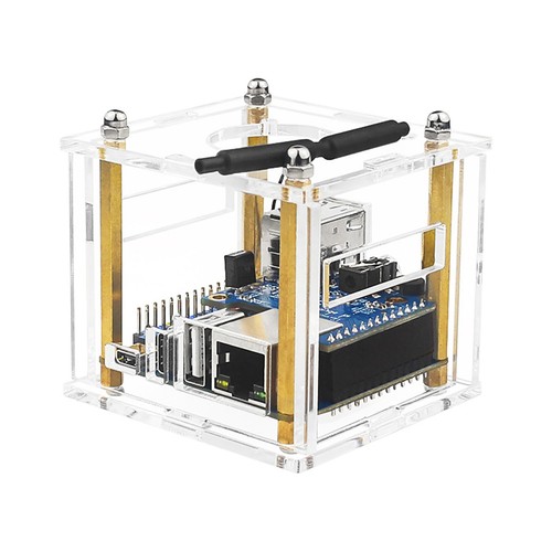 Acrylic Enclosure Clear Shell Case Kit W/ Cooling Fan For Orange Pi Zero 3 - Photo 5/13