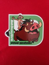 Disney Annual Passholder Authentic Timon and Pumba Magnet WDW Lion King Disney
