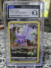 Pokemon Hisuian Goodra GG21 Ultra Rare Crown Zenith - CGC 9.5 Mint+ Sexy Clean