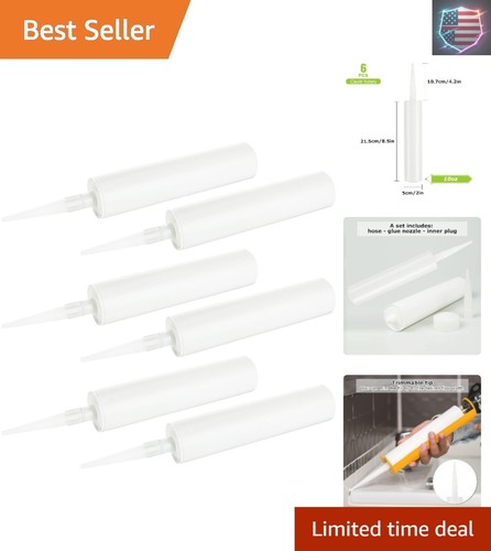 Eco Friendly Caulk For Apartments Reference: 6 Pack Refillable Caulk Tubes 10Oz Eco Friendly Sealant For