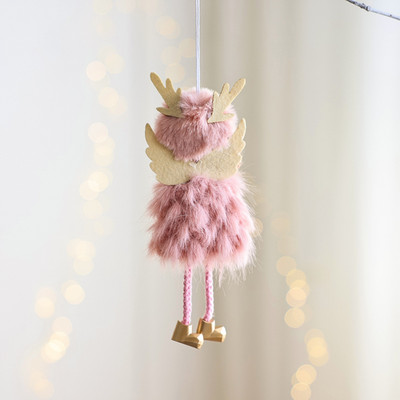Christmas Tree Decorations present Antler Angel Girl Hanging Ornaments DIY Home