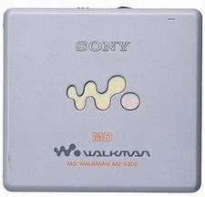 Vintage Sony MiniDisc Walkman MD Player - Silver MZ-E300/S 