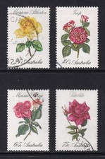 AUSTRALIA 1982 Roses set of 4 SG 843-846 Used