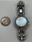 Fossil Silver Tone Mother of Pearl Rhinestone Link Watch 36.5g — photo 6