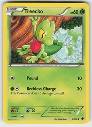 Treecko 6/116 Plasma Freeze Common