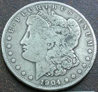 US 1904-S Morgan Dollar  **