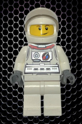 Lego  Minifigur cty0569 Town City Space Port Test Plane Testpilot Astronaut