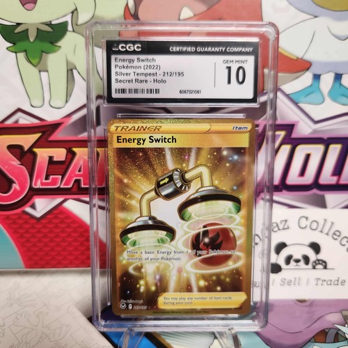 Energy Switch graded CGC 10 for sale on eBay