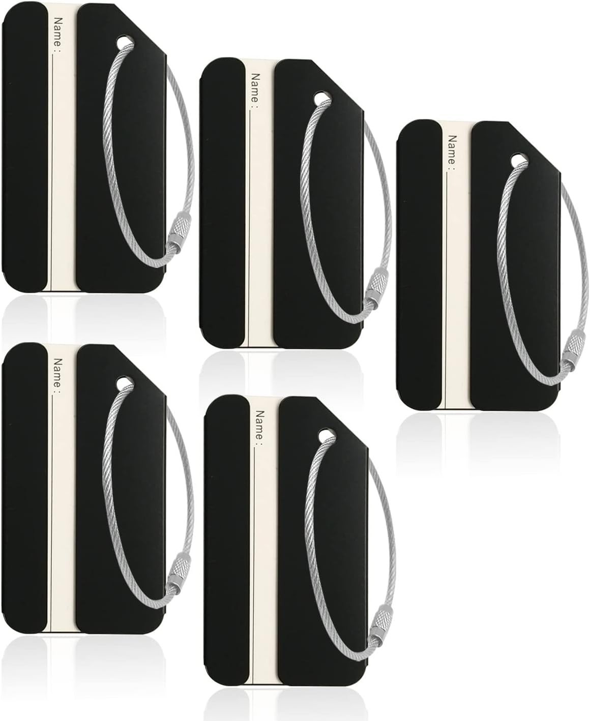 Tags With Name Id Card Travel Bag Suitcase Identifier