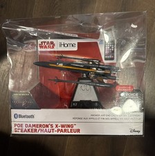 Star Wars The Last Jedi iHome Portable Bluetooth Speaker Poe Damerons X Wing