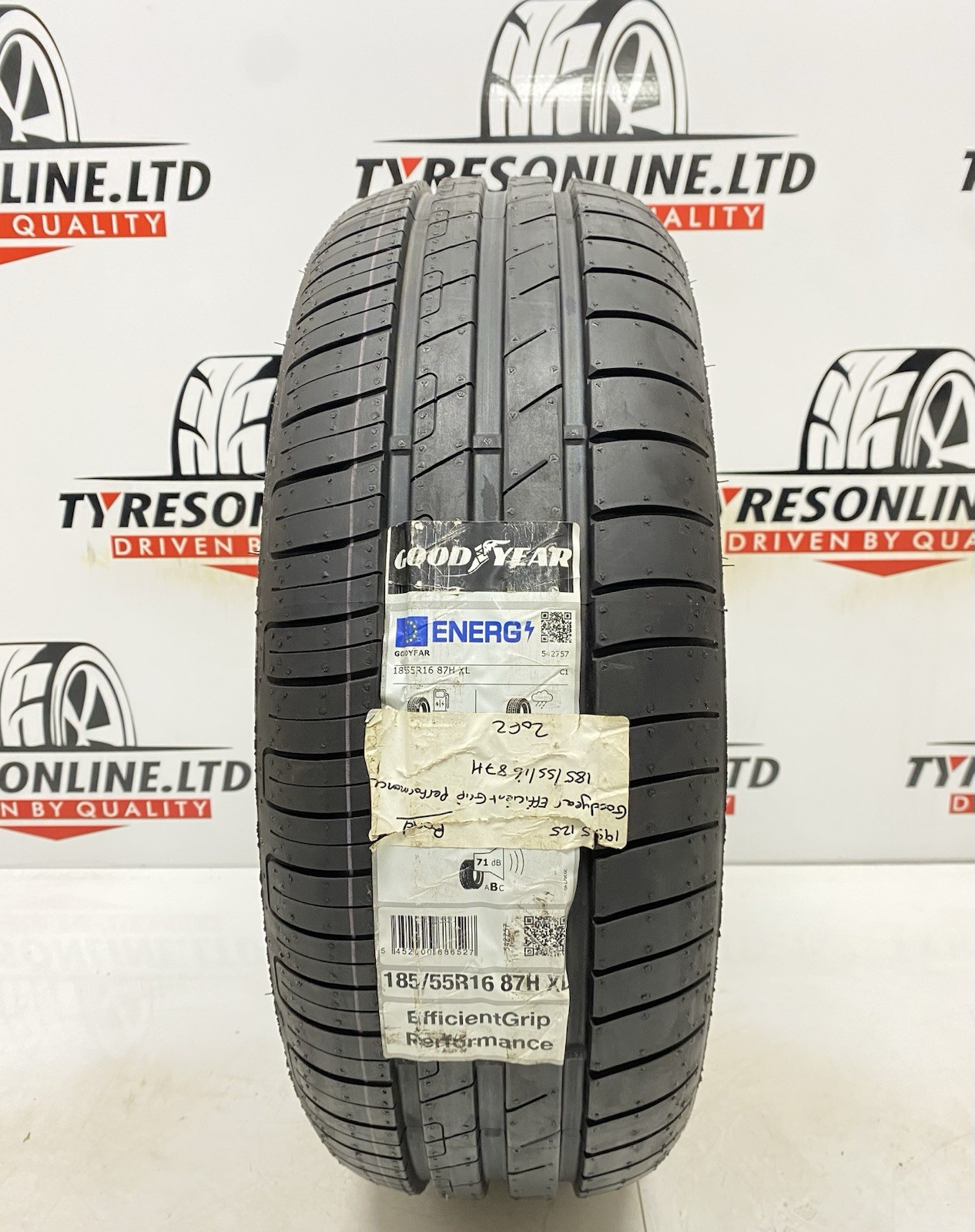 1 X 185 55 16 GOODYEAR 185/55R16 87H XL NEW PERFORMANCE TYRE 1855516 DOT 2023