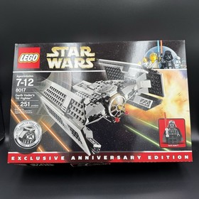 LEGO Star Wars: Darth Vader's Tie Fighter (8017) - 100% Complete W/ Box & Manual
