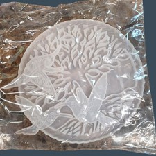 Silcone Mode Tree of Life 3 Hummingbirds Resin Epoxy Casting Mold Hanging Decor