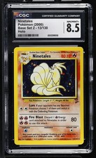CGC 8.5 Ninetales 13/130 Base Set 2 Holo Pokemon Card on eBay