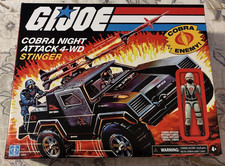 2022 Hasbro G.I. Joe Retro Collection Cobra Stinger W Cobra Officer 3.75 NEW