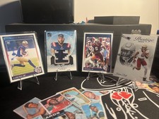 Jaheim Bell & Jalynn Polk. 4 Cards. 1 Patch. New England Patriots.