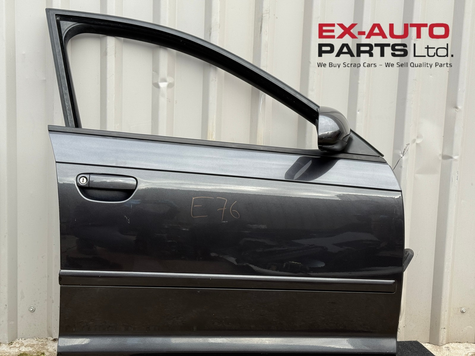 Audi A38P 2003–2012 Front Right Driver Side Door (Complete Assembly)–Genuine OEM