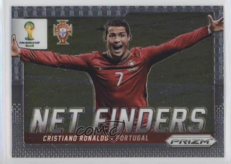 2014 Panini Prizm World Cup Net Finders Cristiano Ronaldo #20 0xm9