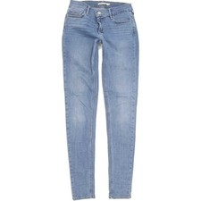 Levis 710 Super  Damen Blau Skinny Slim Stret...