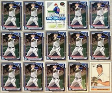 Hurston Waldrep Bowman Chrome Rookie (15) Card Lot RC Incl One /99