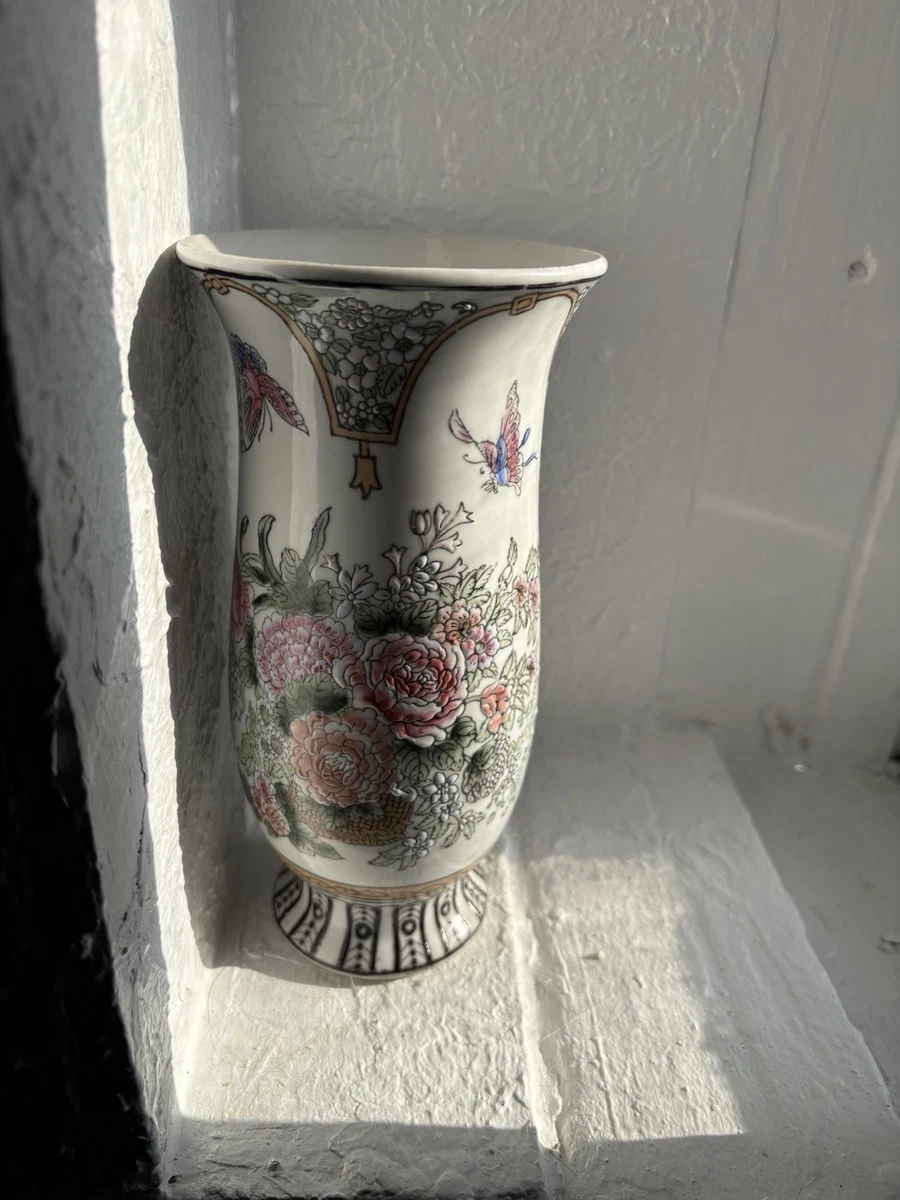 Chinese Butterfly Vase Indiana Collectible Chinese Vases & Jars
