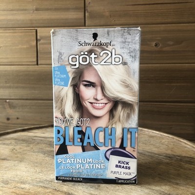 Got2b Bleach It Permanent Hair Color, 00A Ultra Platinum