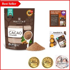 Navitas Organics Regenerative Organic Cacao Powder   Pure, Ethical, Delicious