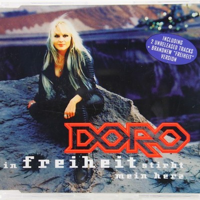Music Musik MAXI CD Doro   In Freiheit Stirbt Mein Herz Sehr Gut