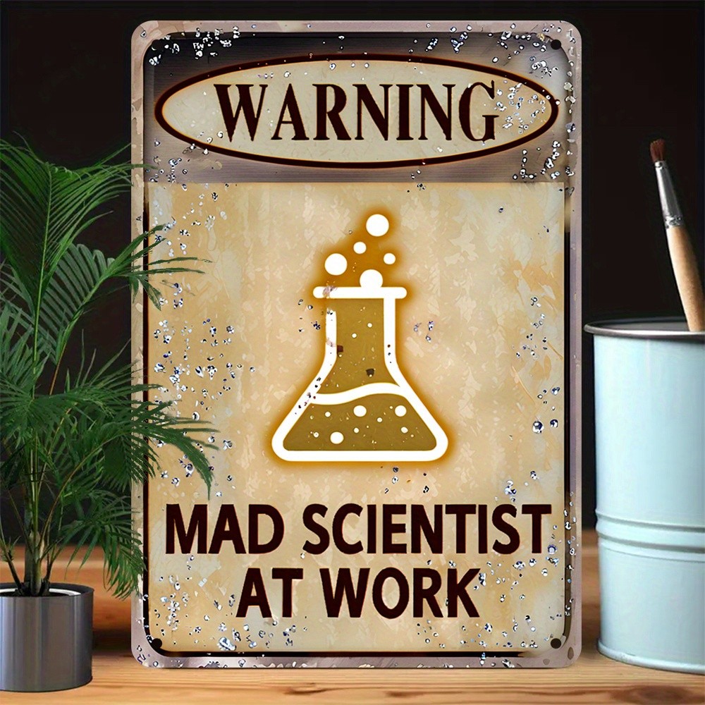 Mad Science Lab Sign