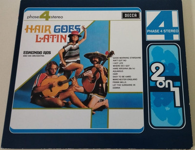 Edmundo Ros - Hair goes Latin / Caribbean Ros 2 on 1 Easy Listening Latin Decca