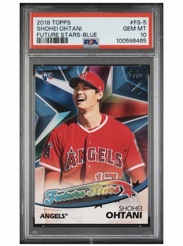 2018 Shohei Ohtani  Topps Instant Impact "Blue" Rookie Card #II-7 “POP 20 🔥